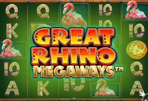 Игровой автомат Great Rhino Megaways  играть бесплатно